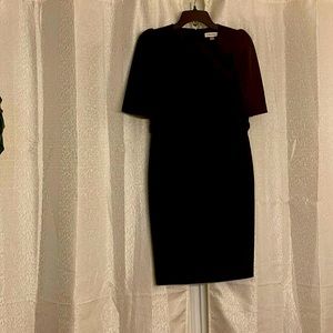 Calvin Klein/ V Neck Blk Dress/ Party/Office/Any occasion.